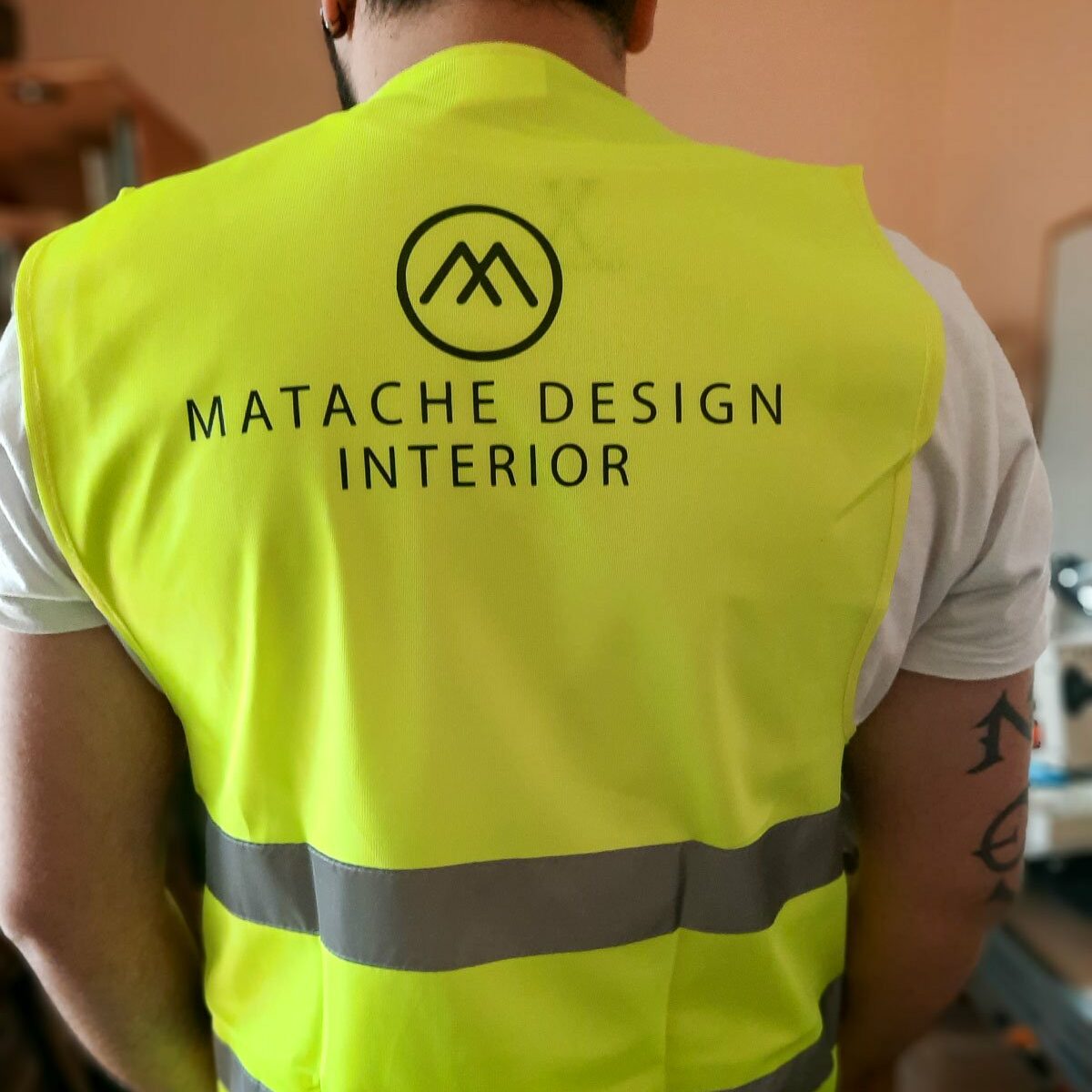 Vestă de lucru personalizată