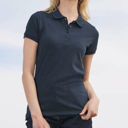 Tricou polo personalizat pentru dama, sol's galben