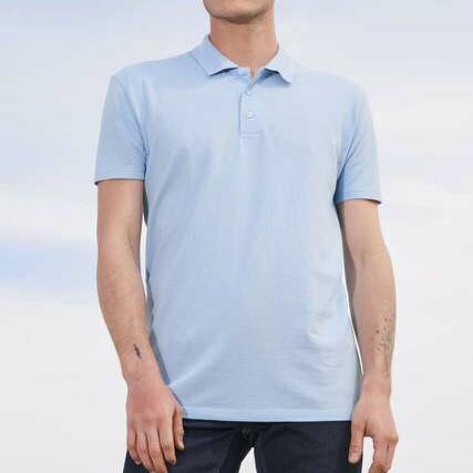 Tricou polo personalizat Sol's gri