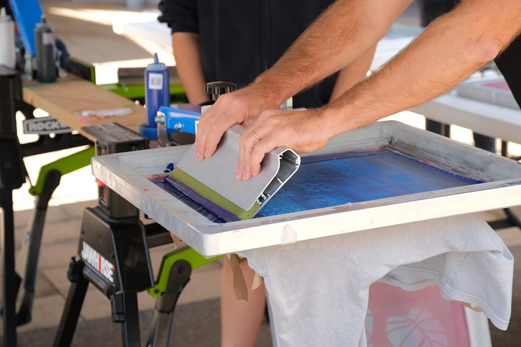 Serigrafie manuală