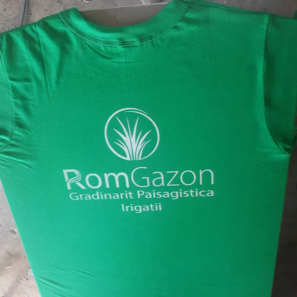 Tricou serigrafiat pentru RomGazon